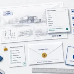 Dossier de concours d’architecture anonyme avec code, PDF, métadonnées et checklist de dépôt