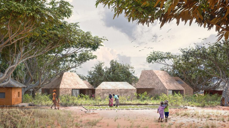 École maternelle rurale au Sénégal méridional