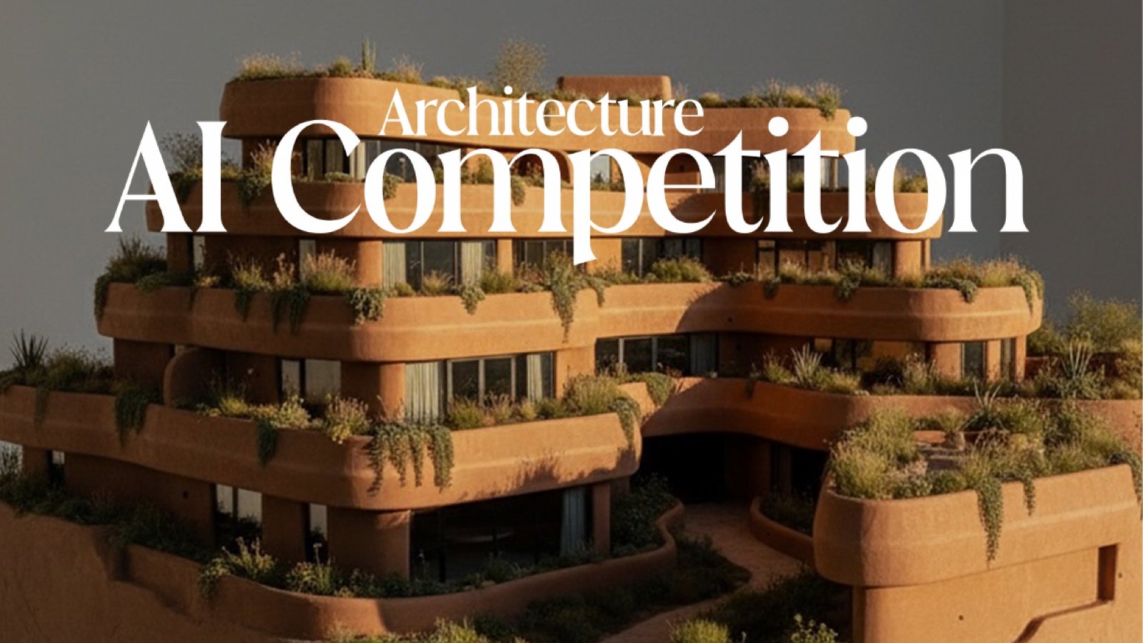 Visuel officiel du concours Vernacular AI Architecture 2026 organisé par Archibest