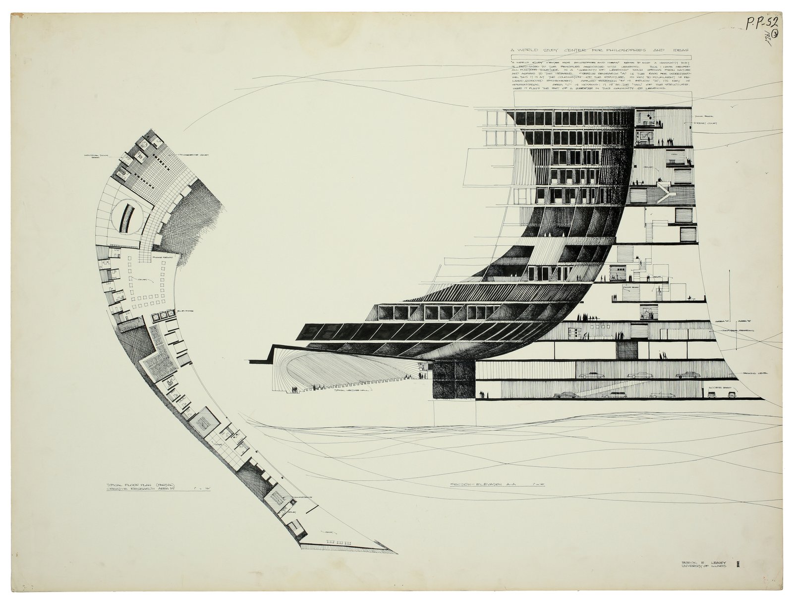 Document d’archive de concours d’architecture Van Alen Institute pour l’appel Open Access