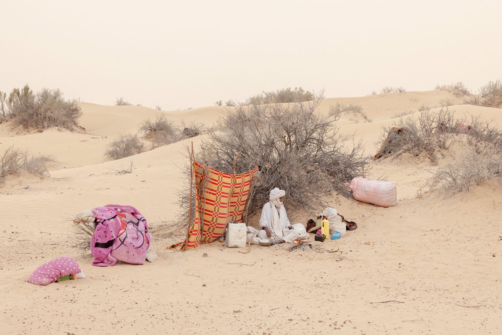 Nomades dans le Grand Erg Oriental en Tunisie, visuel du Re:Paris Prize